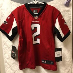Kids Falcons Matt Ryan Red Nike Jersey